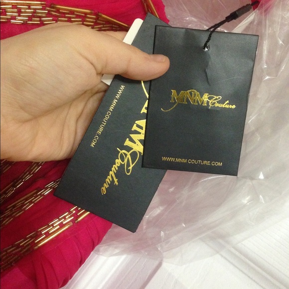 MNM Couture Pink Prom Dress - Picture 6 of 7